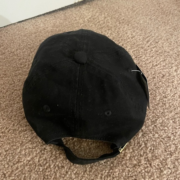 RAINBOW Spaceship Black Baseball Hat NWT - Picture 2 of 4